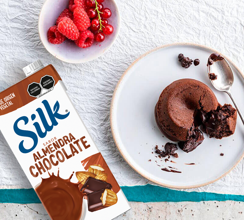 Lava cake con Silk®